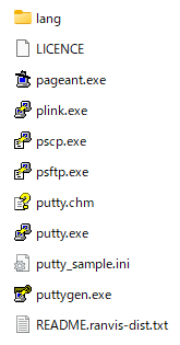 PuTTY-ranvis